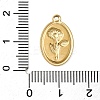 304 Stainless Steel Charms STAS-A128-08G-01-3
