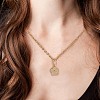 5Pcs Brass Micro Pave Clear Cubic Zirconia Charms ZIRC-SZ0001-99-6