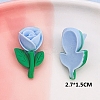 Opaque Resin Cabochons OHAR-PW0001-492D-1