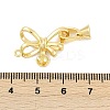 Brass Fold Over Clasps KK-M311-22G-3