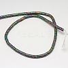 Electroplate Non-magnetic Synthetic Hematite Beads Strands G-J164B-4mm-03-2