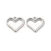 Non-Tarnish 304 Stainless Steel Pendant Cabochons Settings LS-STAS-F284-36P-2