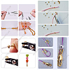 900Pcs 3 Colors Ending Findings Kits for DIY Jewelry KK-SC0001-89-6