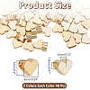 80Pcs 2 Styles Brass Beads KK-AR0004-54B-2