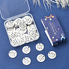 50Pcs Tibetan Style Alloy Pendants TIBE-SC0002-28-7