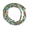 Natural African Turquoise(Jasper) Beads Strands X-G-K366-G01-2mm-3