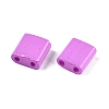 2-Hole Baking Paint Glass Seed Beads SEED-S023-17C-15-2