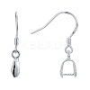 925 Sterling Silver Earring Hooks Findings STER-I014-28S-2