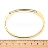 Brass Bangles LS-BJEW-K153-02G-5