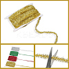 25 Yards Polyester Filigree Sparkle Tinsel Hanging Garland DIY-CY0001-97C-5