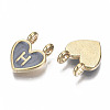 Alloy Enamel Charms ENAM-T012-02H-RS-3