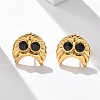 304 Stainless Steel Stud Earrings EJEW-F361-02G-1