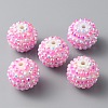 Resin Rhinestone Beads RESI-TAC0004-28B-2