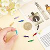 12Pcs 12 Colors Ion Plating(IP) 304 Stainless Steel Pendants STAS-UN0032-93-2