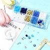 DIY Evil Eye Lampwork & Glass Beads Bracelets Jewelry Making Kits DIY-FS0007-43-8