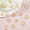 6 Pairs 6 Style304 Stainless Steel Hoop Earrings for Women EJEW-BBC0001-95-3
