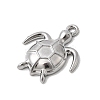 Marine Organism Theme 304 Stainless Steel Pendants STAS-Z179-40P-01B-2