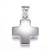 Tarnish Resistant 304 Stainless Steel Pendants STAS-H329-87P-1