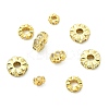 15Pcs 3 Styles Brass Cubic Zirconia Spacer Beads KK-CJ0003-84-8