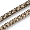 Electroplated Synthetic Non-magnetic Hematite Beads Strands G-H020-M01-21-1