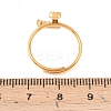 304 Stainless Steel Micro Pave Cubic Zirconia Cuff Open Rings RJEW-D336-01G-01-3