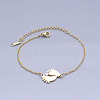 Jewelry 201 Stainless Steel Link Bracelets BJEW-T011-JN505-2-1