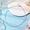 3mm Faceted Round Natural Citrine Beaded Necklaces for Women NJEW-JN05079-01-2