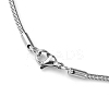 Tarnish Resistant Herringbone Chain Necklace for Men LS-NJEW-F027-16-2mm-2
