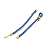 Braided Nylon Cord Bracelet Making MAK-A017-D03-18G-3