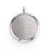 316 Surgical Stainless Steel Diffuser Locket Pendants STAS-P102-014-4