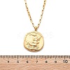 304 Stainless Steel Constellation Pendant Necklaces NJEW-K392-01G-06-5
