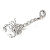Alloy Rhinestone Stretch Rings LS-AJEW-B107-03P-3