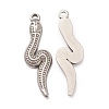 Non-Tarnish 304 Stainless Steel Pendants STAS-G244-07P-2