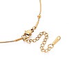 1MM 304 Stainless Steel Satellite Chain Necklaces LS-NJEW-N058-07B-G-2