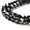 Opaque Glass Beads Stands EGLA-A035-P6mm-B18-3