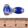 Handmade Millefiori Glass Barrel Beads LA-N002-02C-3