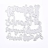 Carbon Steel Cutting Dies Stencils LS-DIY-I083-02P-1