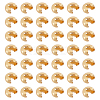 150Pcs Brass Crimp Beads KK-ME0003-52A-1