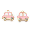 Alloy Enamel Pendants ENAM-S119-015B-2