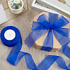 1 Rolls Sheer Organza Ribbon SRIB-CY0001-22C-01-4