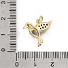 Brass Micro Pave Colorful Cubic Zirconia Pendants CU-L001-09G-01-3