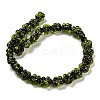 Handmade Dichroic Foil Glass Beads Strands DICH-U001-04F-3