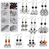 DIY Halloween Drop Earring Making Kits DIY-SC0019-36-1