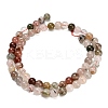 Natural Multi-Color Rutilated Quartz Beads Strands G-G300-A03-6mm-3