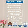 1Pc PET Hollow Out Drawing Painting Stencils DIY-MA0005-74A-5