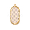 Printed 304 Stainless Steel Pendants STAS-C146-08G-02-1