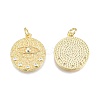 Brass Pave Cubic Zirconia Pendants KK-N231-348B-02-1