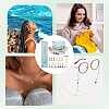 Knitting Row Counter Chains & Locking Stitch Markers Kits HJEW-AB00513-6
