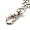 Tree of Life Tibetan Style Alloy Keychain X-HJEW-JM00560-02-3