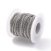 Tarnish Resistant 304 Stainless Steel Box Chains CHS-L017-07B-3